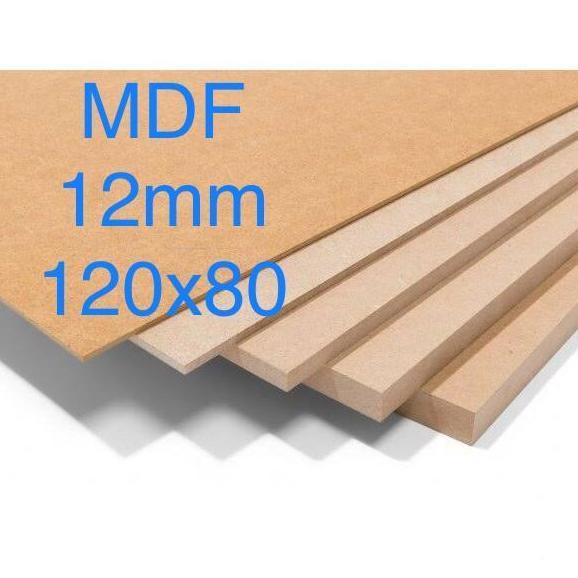 Papan MDF 12mm (120x80)cm, triplek MDF, papan kayu MDF, plywood MDF