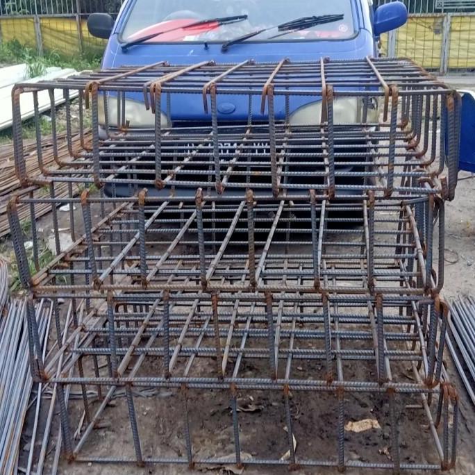cakar ayam 80x80 besi 10mm full