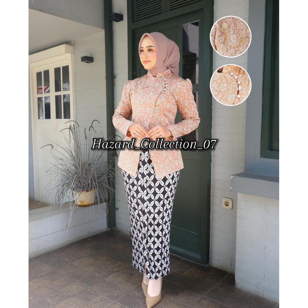 Disc Janggan Kretek Viral - Kebaya Janggan Gadis Ayu Jawa Elegan - Janggan Tunik Modern Kebaya Wisud