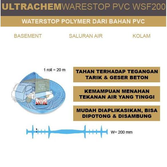 Ultrachem Waterstop Pvc Wsf 200