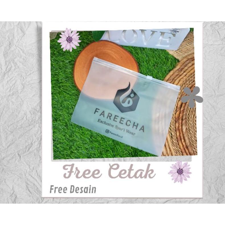 VELRYA POUCH ZIPLOCK/POUCH HIJAB CUSTOM/KEMASAN HIJAB MURAH