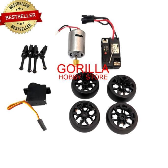 berbagai part rc drift KM1801 2192 2193 ESC drive shaft servo 9g motor