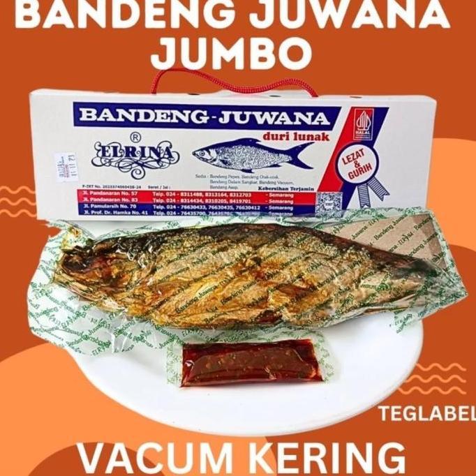 Processed - Ikan Bandeng Presto Jumbo Juwana Duri Lunak Bandeng Juwana Erlina Semarang Food