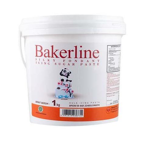 Torta- Bakerline Silky Fondant 1Kg | Fondant Cake | Bahan Untuk Dekorasi Kue Ultah, Wedding & Custom