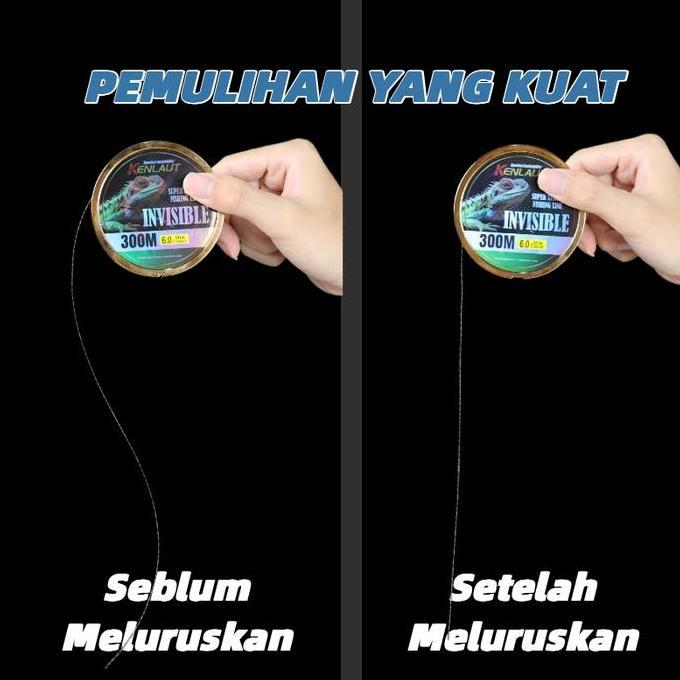 Jaaminkwalitas- Kenlaut 300M Senar Pancing Nilon Speckle Panjang