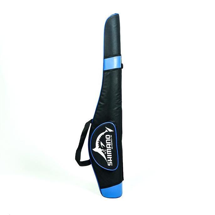 Jaaminkwalitas- Tas Joran Pancing Cg1 Shimano Bahan Denim Lapisan Busa Model Slempang Ukuran 80 Cm 1