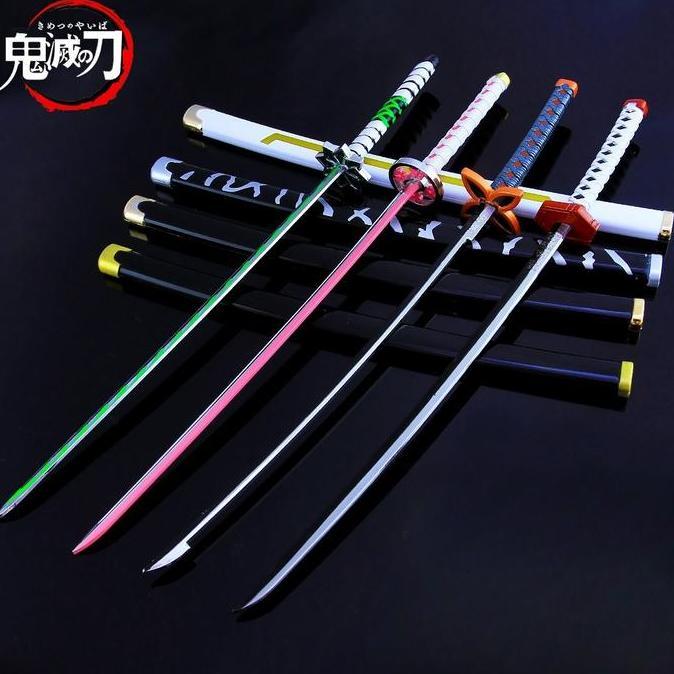 26cm Mainan Pedang Nichirin Tanjiro Kimetsu No Yaiba Nichirin Tanjiro Kimetsu No Yaiba Rengoku Kyoju
