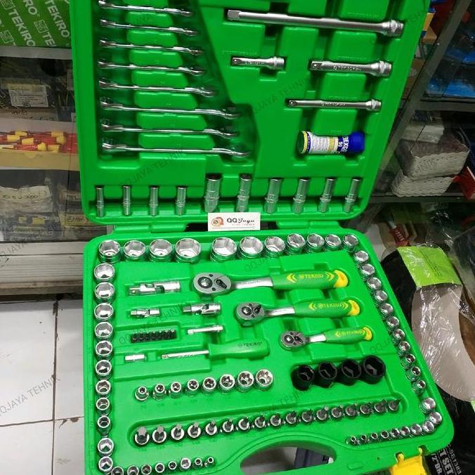 Kunci Sok Set 120 Pcs Tekiro - Paket Lengkap