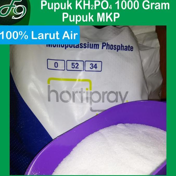 Giardino- Pupuk Mkp Kh2Po4 Kalium Dihidrogen Fosfat 1 Kg, Hortipray, Hidroponik