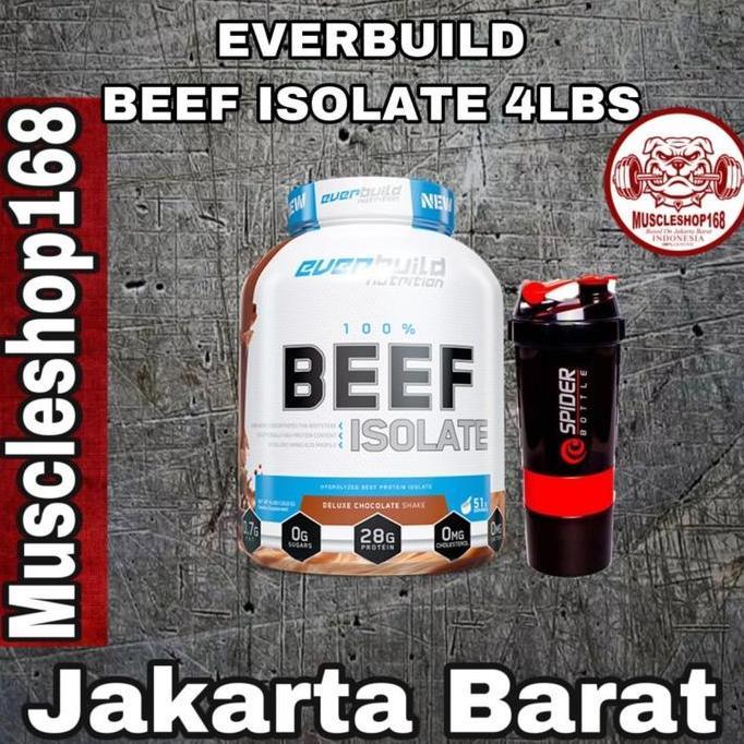 Cod,Bisaaja- Everbuild Nutrition Beef Isolate 4Lbs Whey Isolate Beef