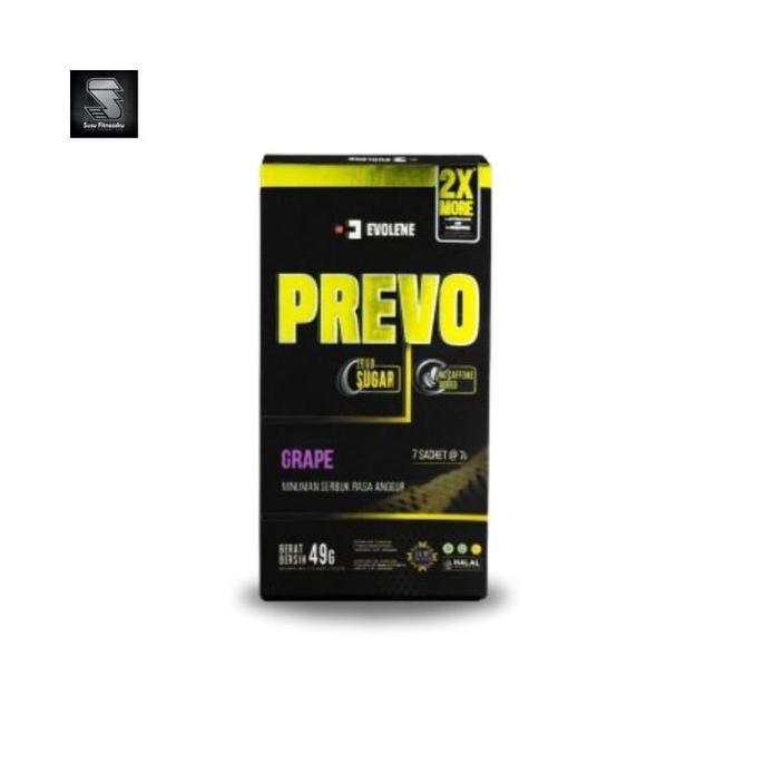 Cod,Bisaaja- Evolene Prevo 7 Sachet Minuman Energi Suplemen Fitness