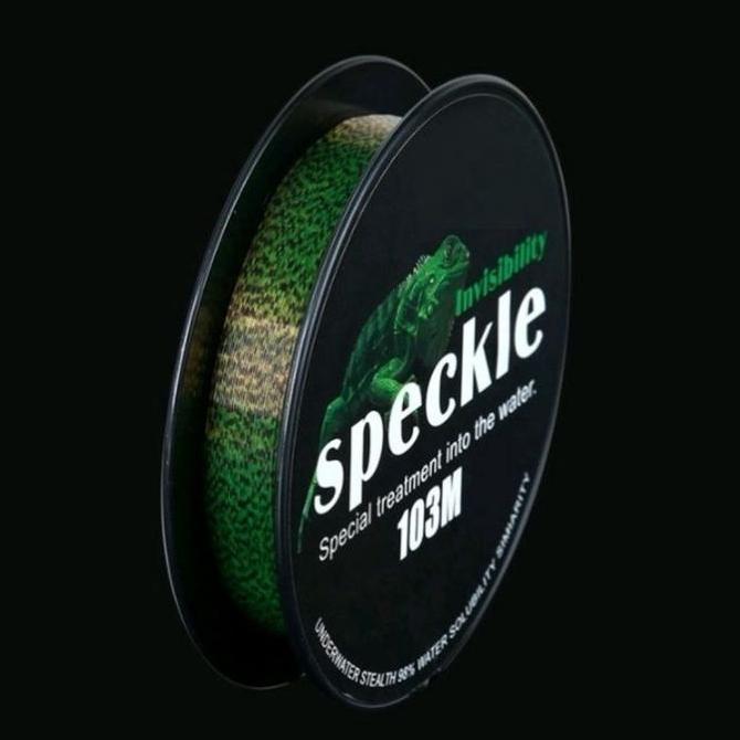 Jaaminkwalitas- Senar Pancing Ikan Line Fishing Speckle Bunglon Senar Pancing Nilon 103M Senar Titik