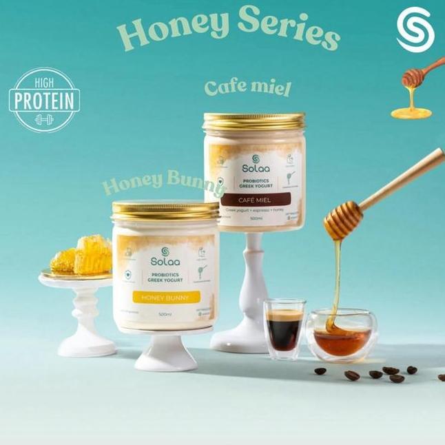 Solaa Probiotics Greek Yogurt Honey Series Halal