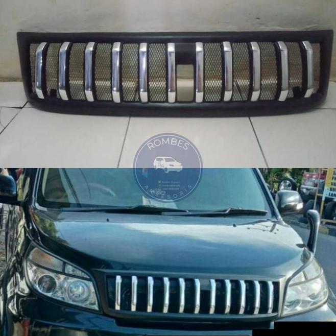 Grill Rush Terios Terios 2008 2008-2016 List Chrome