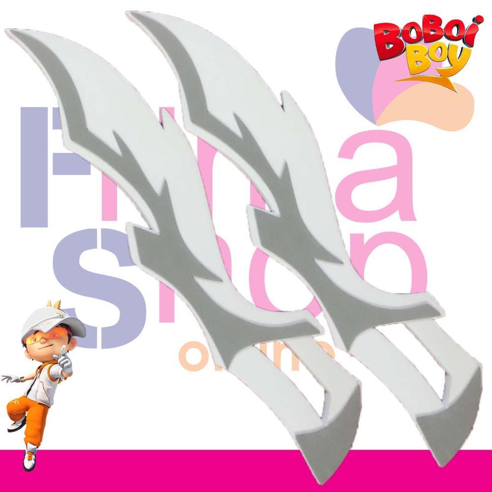 pedang mainan boboiboy solar stokready