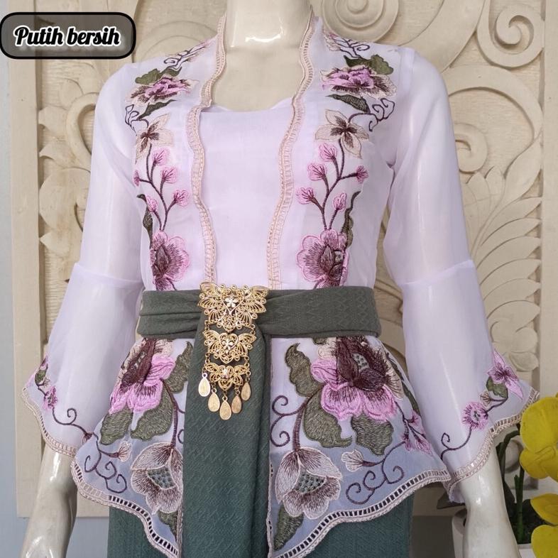 Termurah  Wkb || Kebaya Jadi Bordir Motif Bunga || Kebaya Jadi Bordir Terbaru || Kebaya Jadi Bordir 