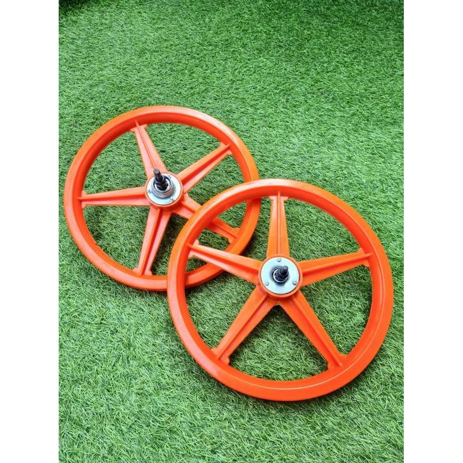 Promo Velg/pelek/veleg sepeda ukuran 20, 18, 16,12(bmx,mini,lipat dll)bisa p Diskon