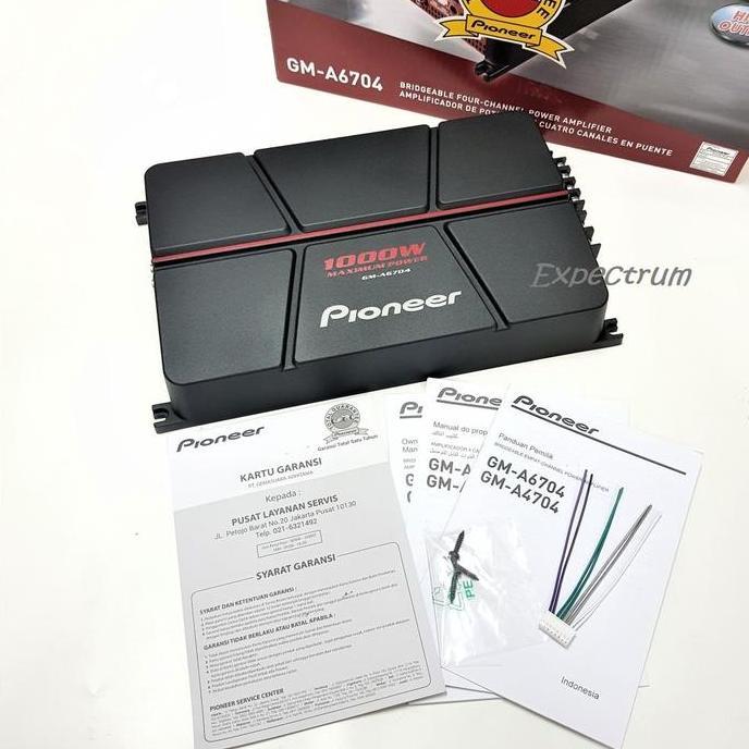 Promo Power Pioneer GM-A6704 / pioneer 6704 / power pioneer 6704 Diskon