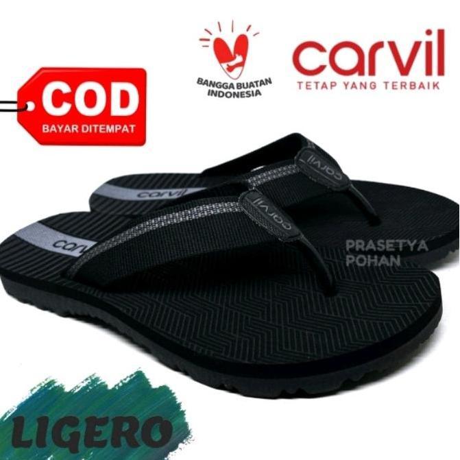 Sale Sendal Jepit Carvil Pria/Wanita Uk 33-44 Terlaris Bayar Ditempat Sandal Carvil Karet