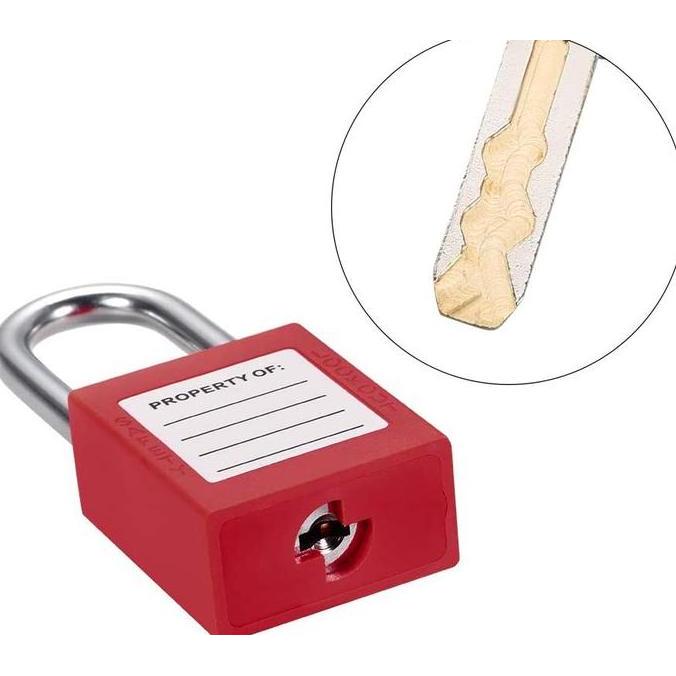 Loto safety padlock