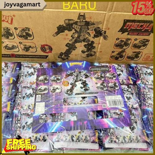 1 Renceng Sweet Me Lego Surprise Candy Robot Mecha Swat 1 Renceng 10 Pcs Pilihan Banyak Orang