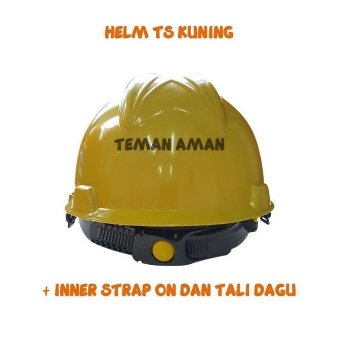 Gasajaa- Helm Safety Proyek Ts Lengkap + Inner Strapon +Tali Dagu Komplit Murah