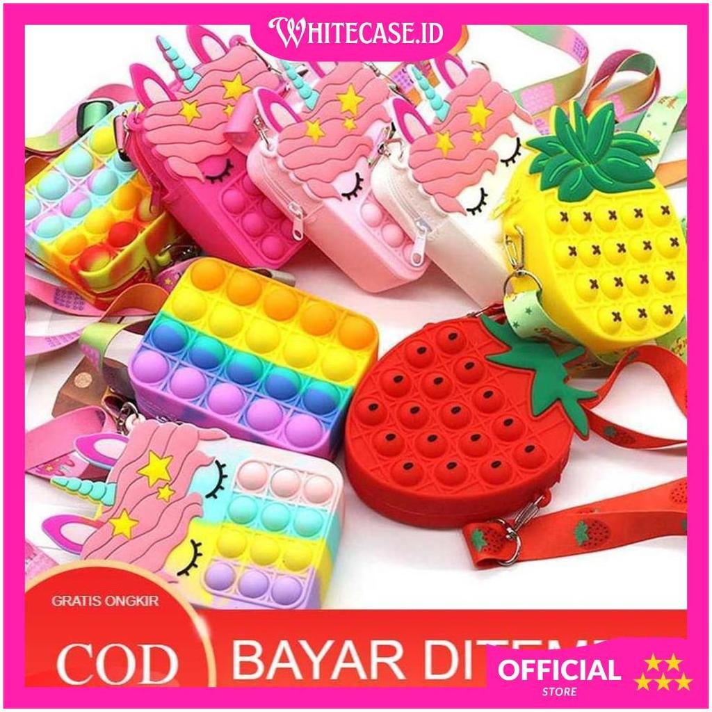 mainan anak laki laki 2 tahun  Push Button Pop Silicone Bag Children Toy - Mainan anak lelaki peremp