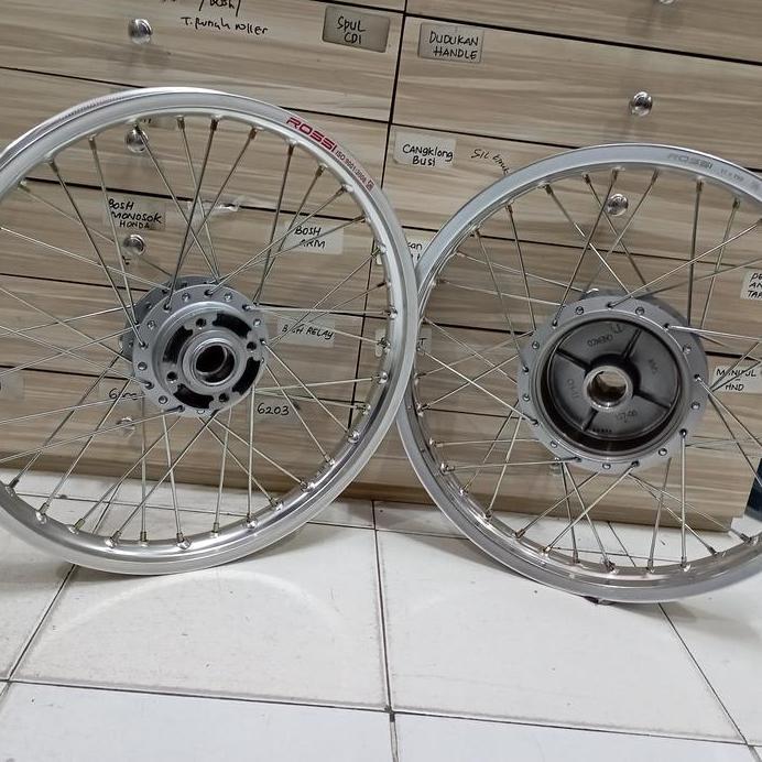 velg rossi 140 160 17 tromol jari stel jupiter z burhan mx vega zr new