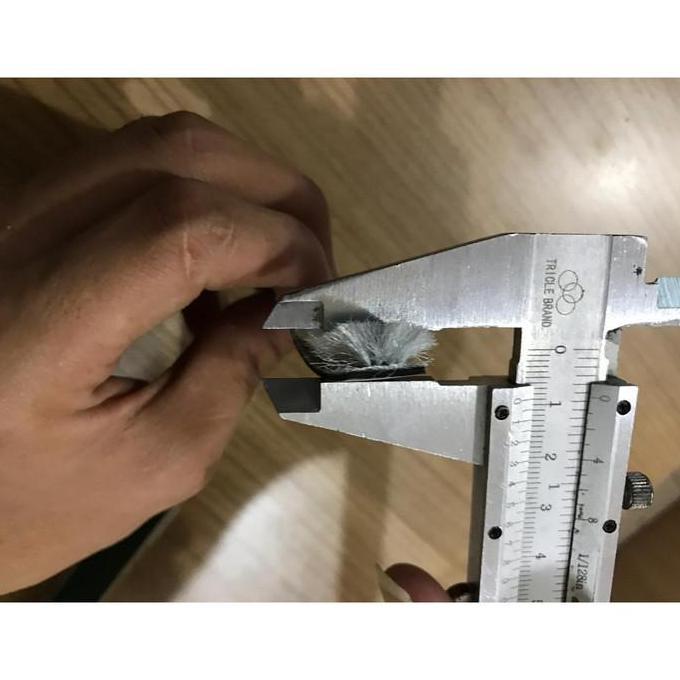 Mohair Tape Seal Bulu Pintu Penutup Celah Pintu Double Tape