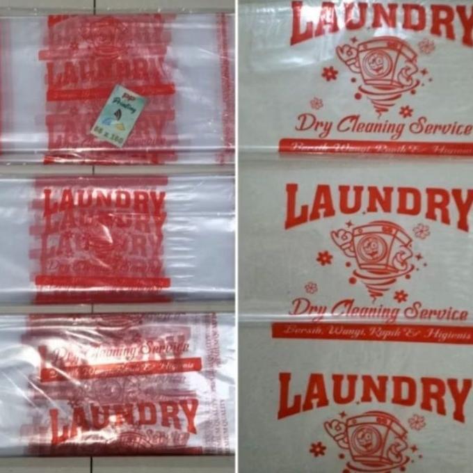 Plastik Sablon Laundry