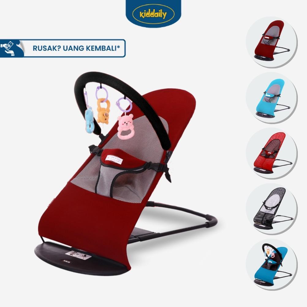 KIDDAILY Bouncer Baby Bouncer Bayi Ayunan Bayi Ayunan Baby Bouncher Bayi Boncer Bayi