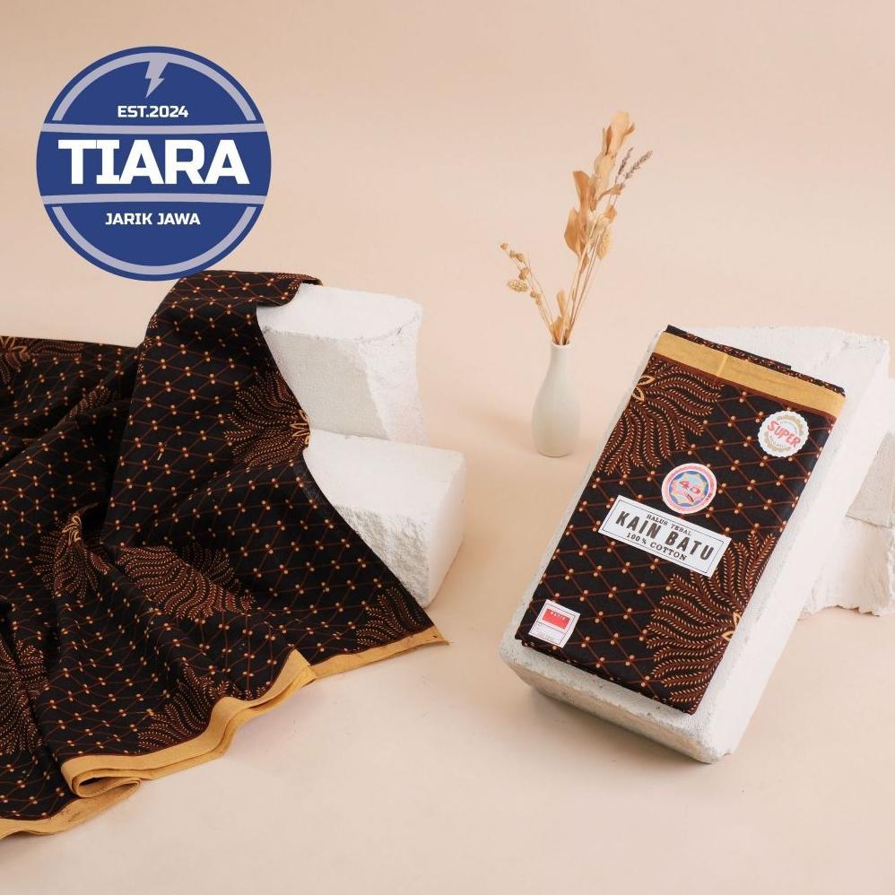 Terlaris Tiara Jarik Batik Empat Lima - Kain Batik Cap 45 - Jarik Jawa Asli - Kain Batik Panjang - S