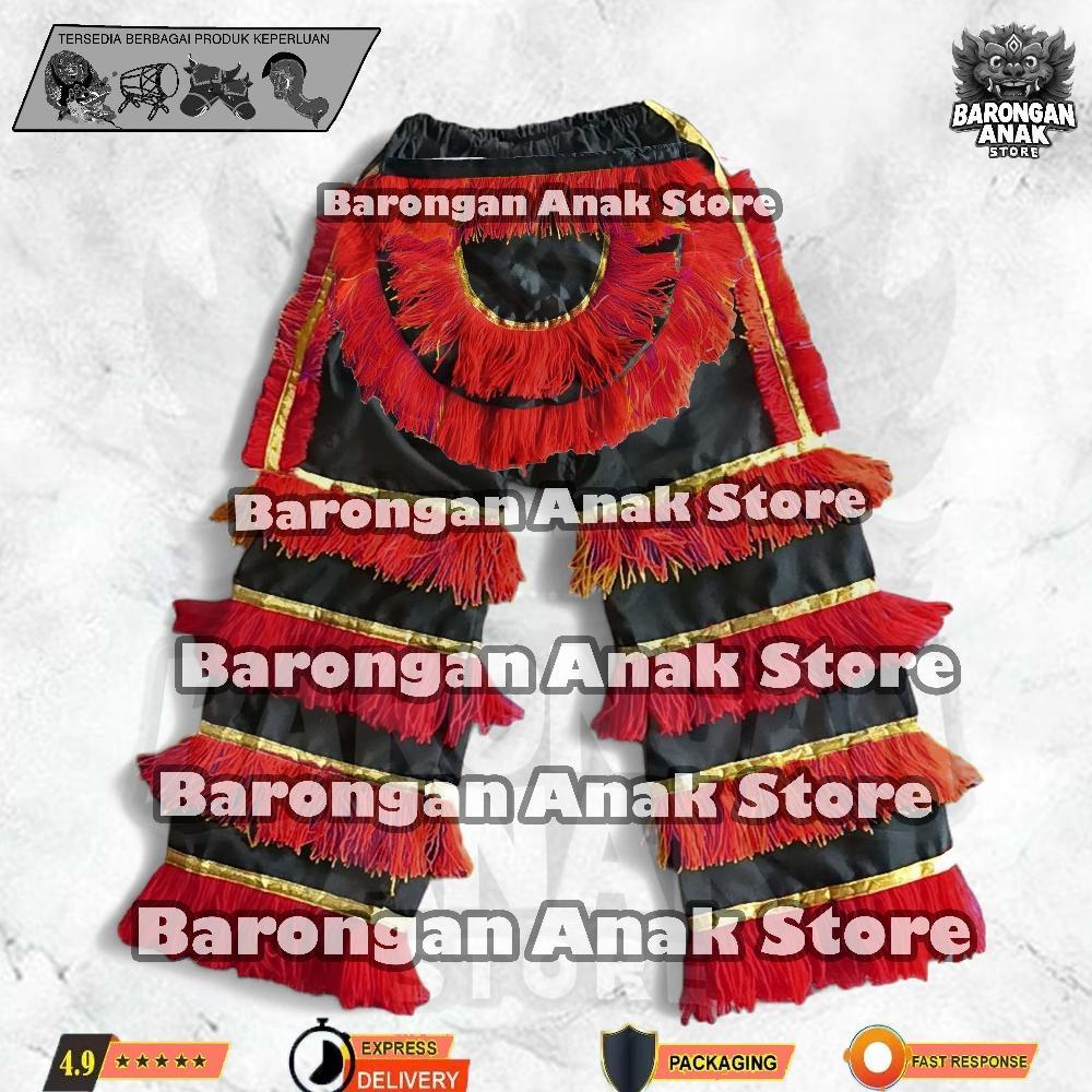 Barongan Anak Store Celana Barongan Anak Sd Smp Warna Merah Hijau Biru Hitam Putih Murah Meriah