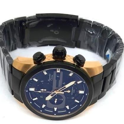 ALEXANDRE CHRISTIE AC6270 AC 6270 BLACK ROSEGOLD STAINLESS STEEL