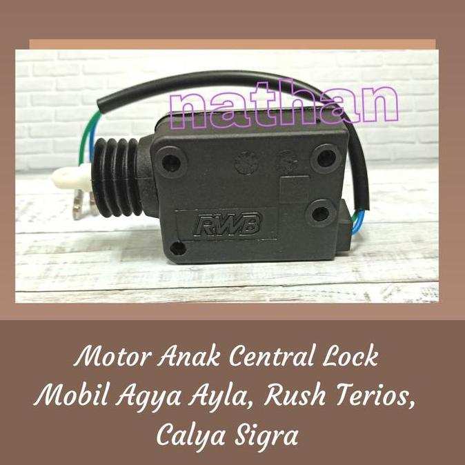 MOTOR CENTRAL LOCK RWB MOBIL AGYA AYLA RUSH TERIOS SIGRA ANAK CENTRAL PROMO
