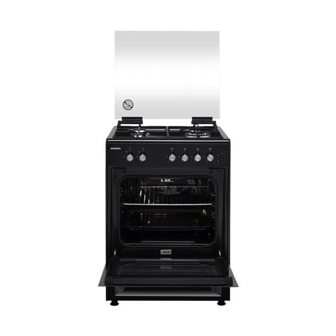 Sale Modena Fc8643L Kompor Gas Freestanding Hitam 4 Tungku Full Oven Full Safety Auto Gnition 60Cm F