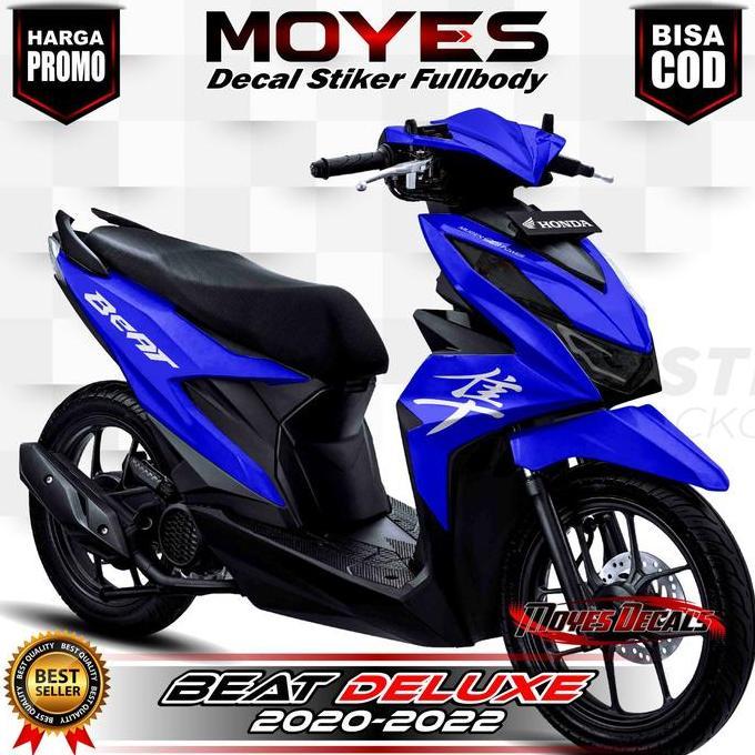 Decal Motor Beat Deluxe  - Stiker Motor Beat Deluxe Fullbody Premium - Variasi Motor Honda Beat Delu