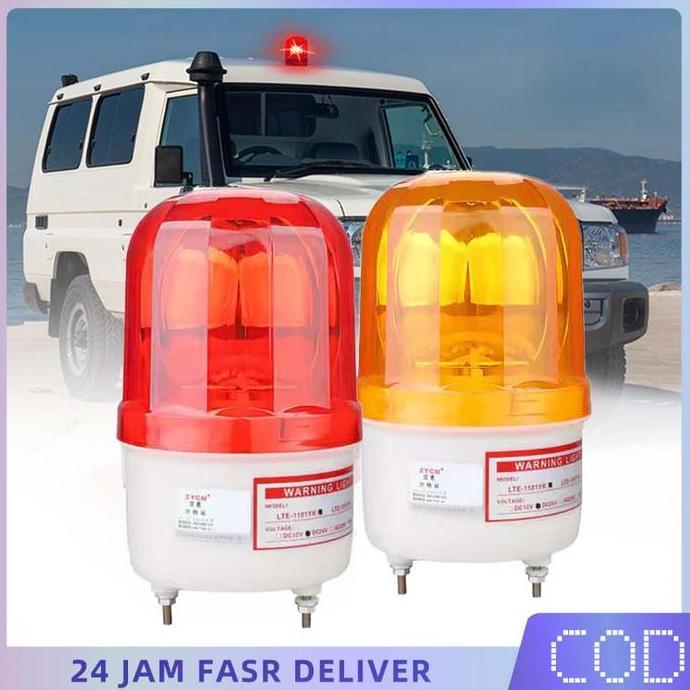 WARNING LIGHT 220V ROTARY LAMP LAMPU WARNING 1101WARNING LIGHT ROTARY TERBAIK