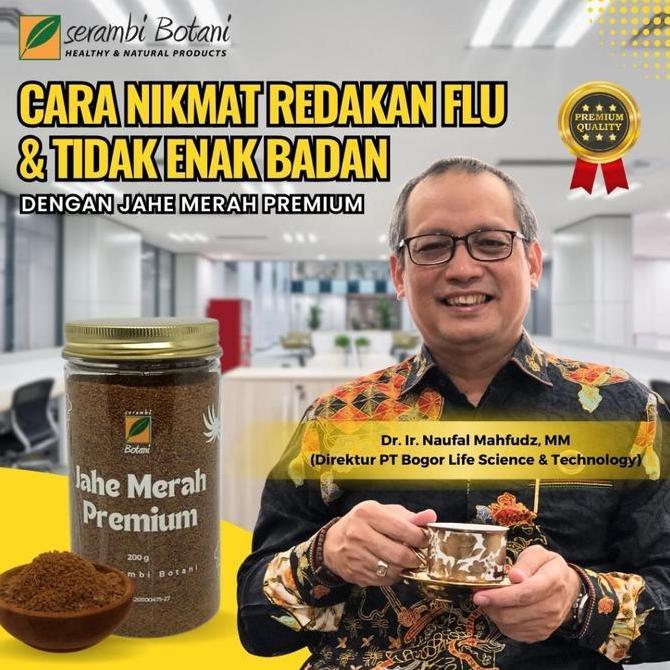 Jahe Merah Serbuk Gula Kelapa Tanpa Gula Pasir