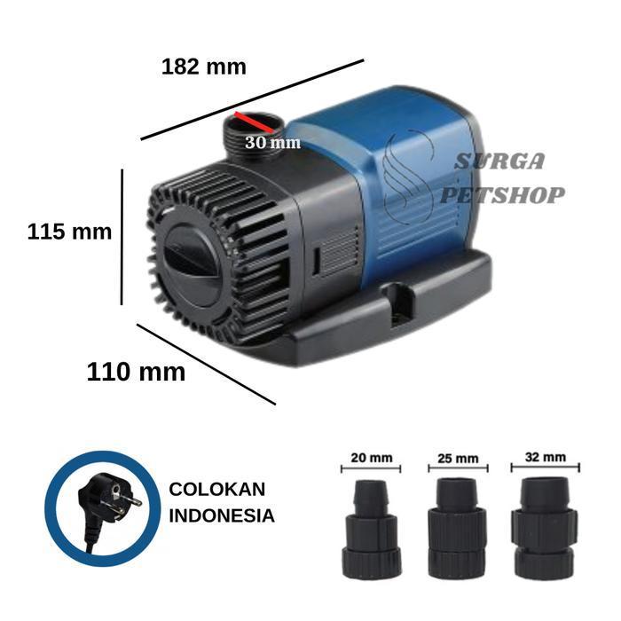 NEW SUNSUN JTP 4800 PRO POMPA AIR CELUP AKUARUM KOLAM IKAN JTP4800