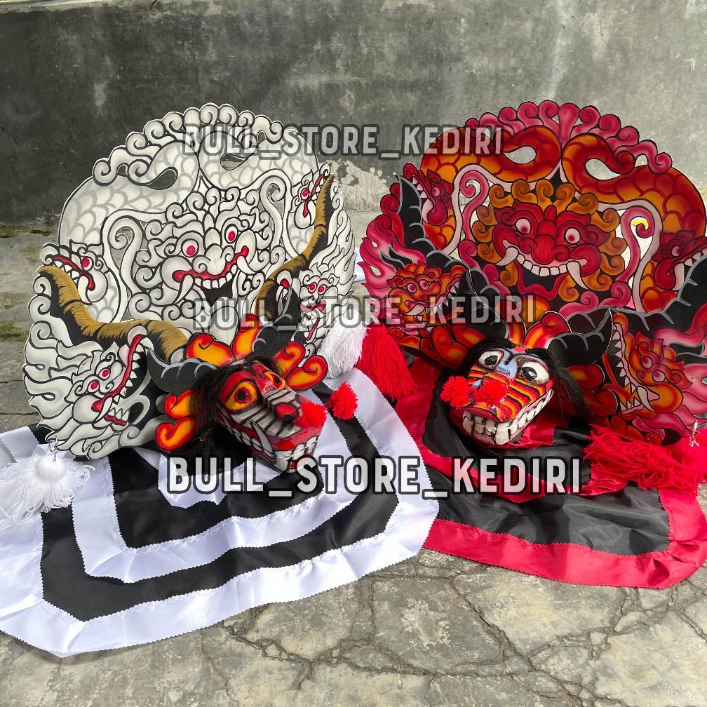 Barongan Shap Untuk Anak Kayu Asli Ukuran 12 an Bonus Kemul Dan Gondel