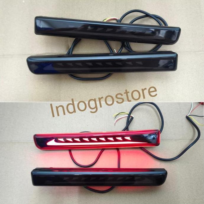 Promo Reflektor LED Lampu Bemper Belakang Mobil Rush / Terios 2012 2013 2014 2015 2016 2017 Diskon