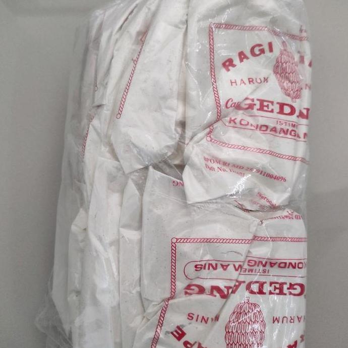 Umido- Ragi Tape Singkong Cap Gedang 1 Pack Isi 10 Sachet