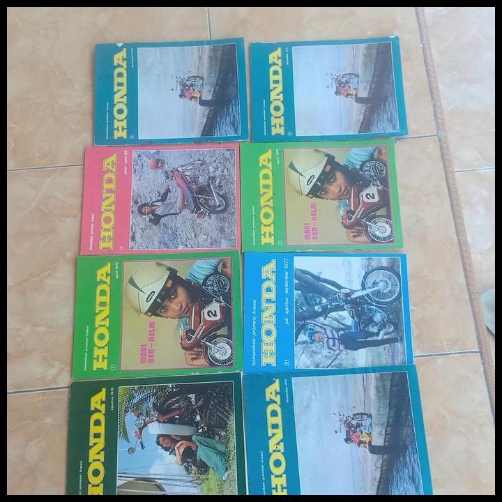 TERBARU MAJALAH MOTOR HONDA TAHUN 1970AN 