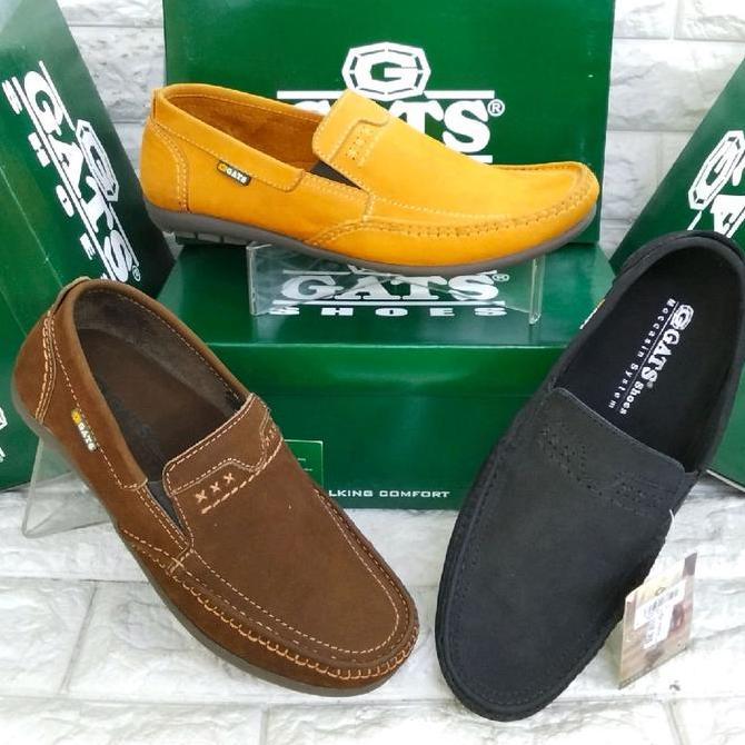 Sale Sepatu Gats Hk 0002 Sepatu Kasual Sepatu Slip On Pria Kulit Original