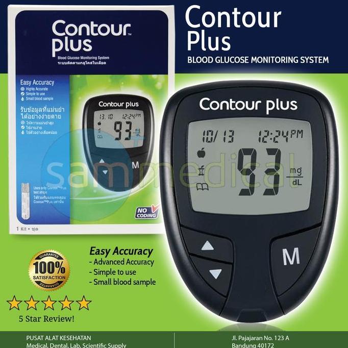 Alat Cek Gula Darah (METER ONLY) Contour Plus Bayer