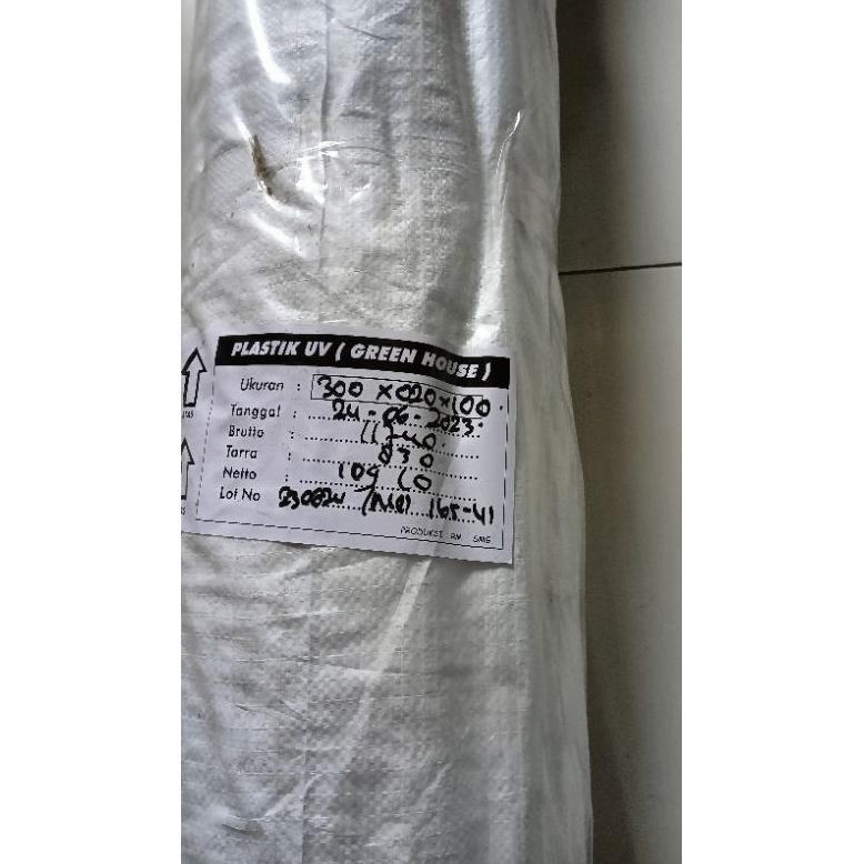 Promo Cod Plastik Uv Juara Lebar 6 Meter Ketebalan 200 Micron ><