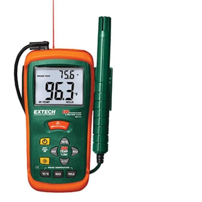 Hygro-Thermometer + InfraRed Thermometer : RH101 EXTECH