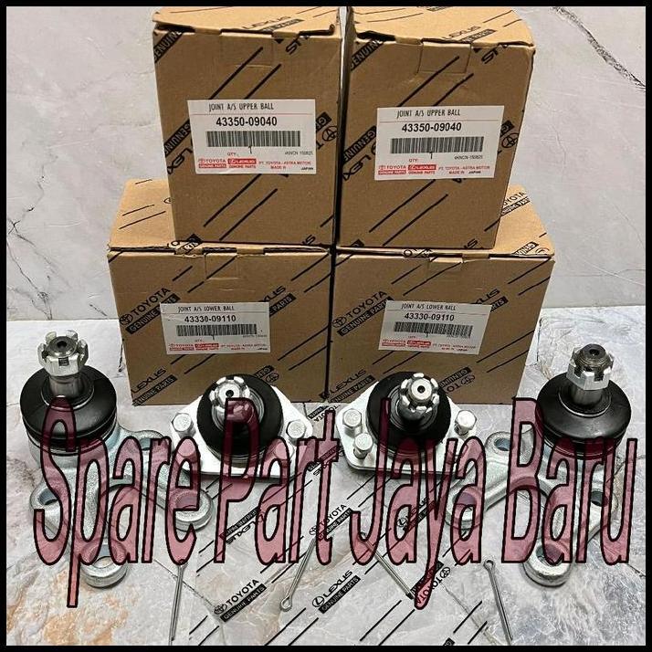 TERLARIS PAKETAN BALL JOINT LOWER ARM SET ATAS BAWAH KIJANG SUPER 5K KIJANG GRAND EXTRA 5K 1973-1996