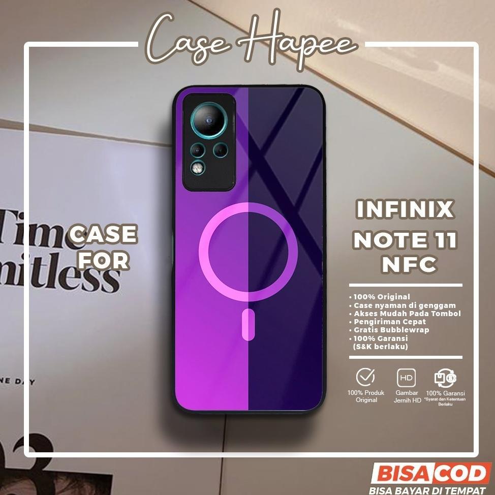 CUCI GUDANG Case Infinix Note 11 Casing Infinix Note 11 Nfc [MAGS] Casehapee Case Glossy Case Aesthe